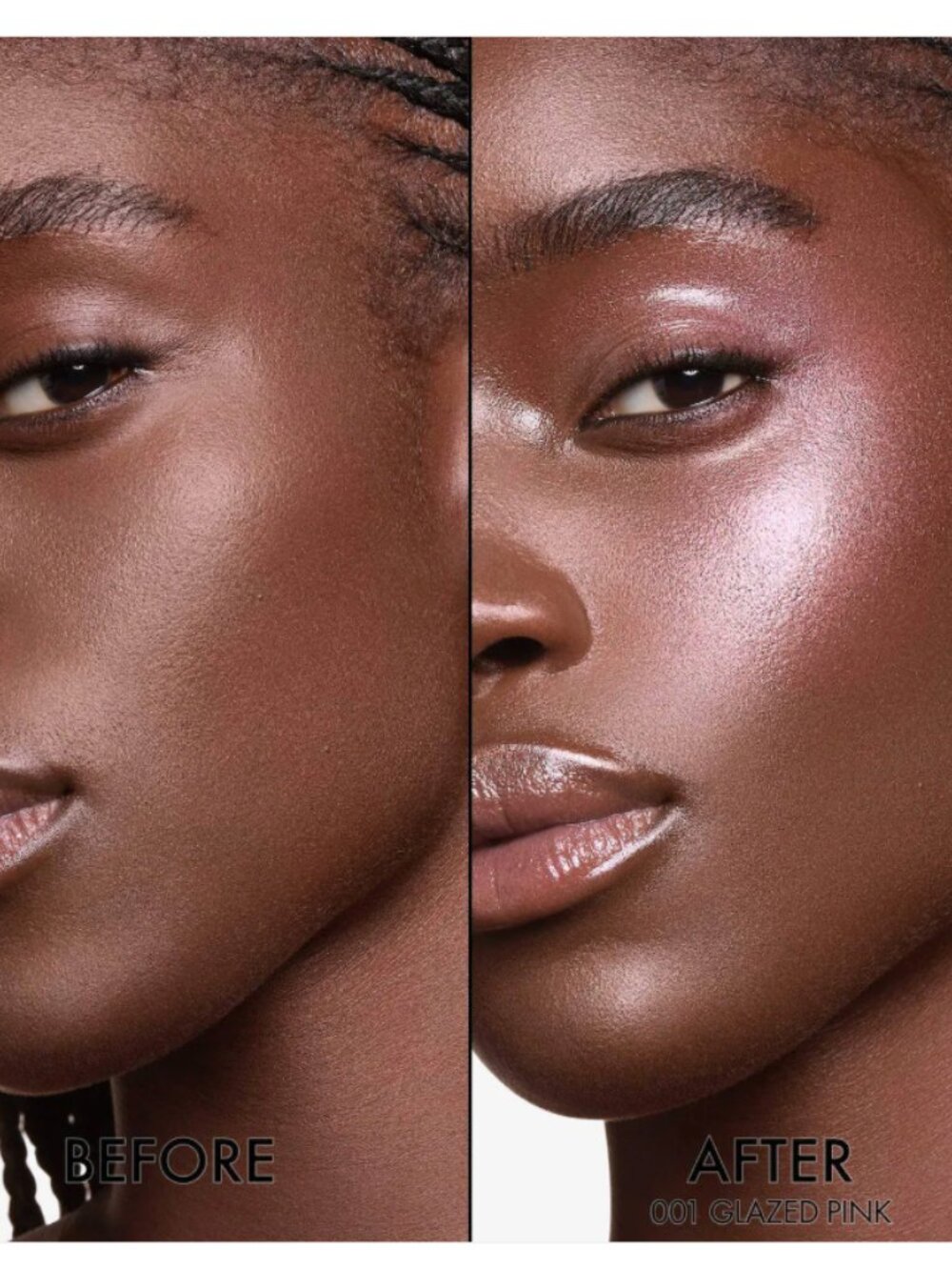 DIOR | Dior Backstage Glassy Glow Stick Dewy Highlighter | 001 Glazed Pink - Picture 5 of 7